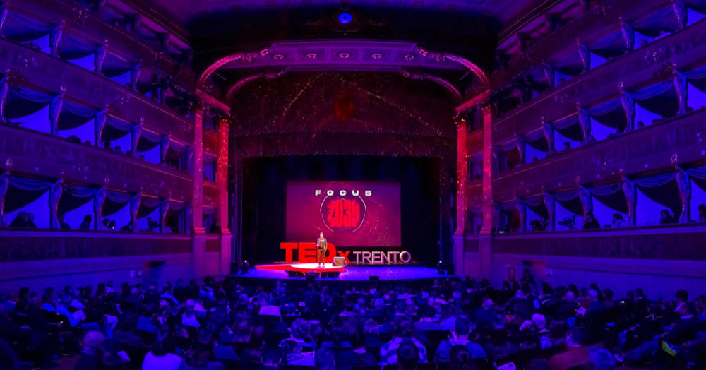 Focus 2039: PerVoice main sponsor TEDxTrento 2019